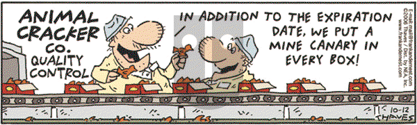 Frank and Ernest on Thursday October 12, 2006 Comic Strip