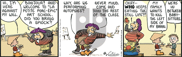 DeFlocked on Saturday July 30, 2011 Comic Strip