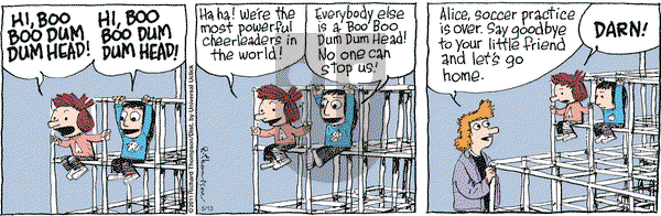Cul de Sac on Friday May 13, 2011 Comic Strip