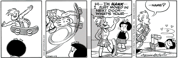 Nancy on Tuesday June 1, 2004 Comic Strip