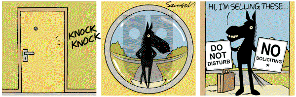 Dark Side of the Horse on Friday December 9, 2011 Comic Strip