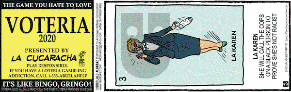 La Cucaracha on Wednesday July 22, 2020 Comic Strip