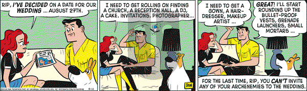 Rip Haywire on Saturday June 11, 2016 Comic Strip