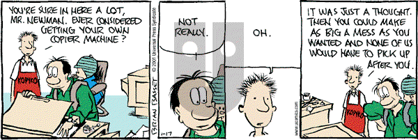 Adam@Home on Tuesday February 27, 2001 Comic Strip