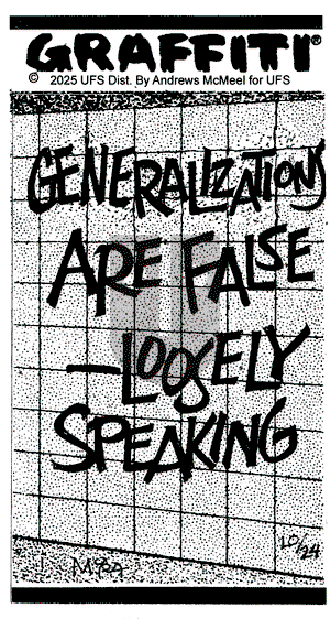 Graffiti - Friday October 24, 2025 Comic Strip