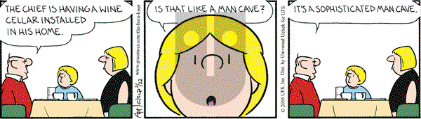 The Born Loser on Monday February 22, 2016 Comic Strip