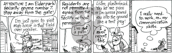 The Elderberries on Thursday May 18, 2006 Comic Strip