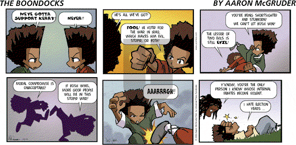 The Boondocks on Sunday May 13, 2012 Comic Strip