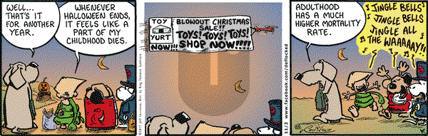 DeFlocked on Saturday November 3, 2012 Comic Strip