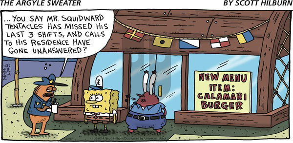 The Argyle Sweater on Sunday December 28, 2014 Comic Strip