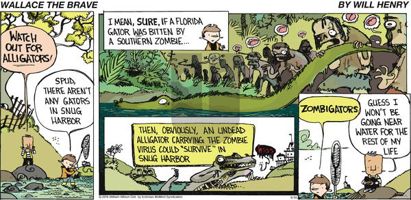 Wallace the Brave on Sunday June 16, 2019 Comic Strip