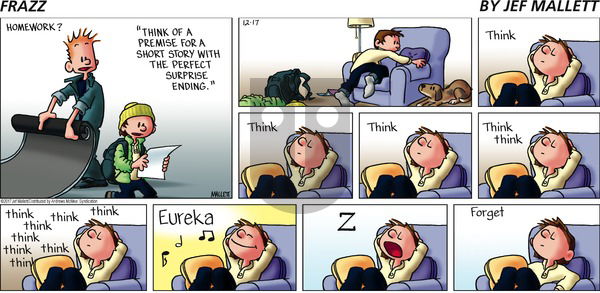 Frazz on Sunday December 17, 2017 Comic Strip