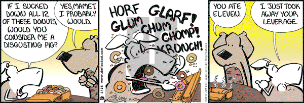 DeFlocked on Monday January 16, 2017 Comic Strip