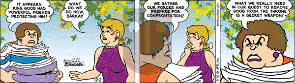 Alley Oop on Thursday December 2, 2010 Comic Strip