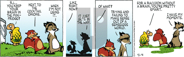 Over the Hedge on Tuesday April 4, 2017 Comic Strip