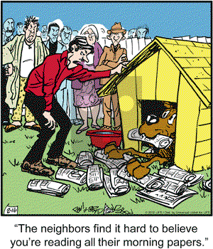 Marmaduke on Thursday February 16, 2012 Comic Strip