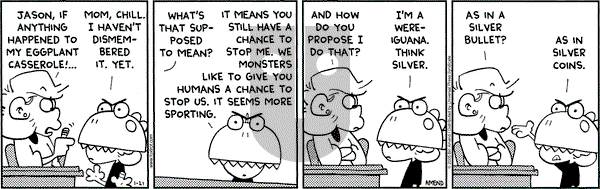 FoxTrot on Friday January 21, 2005 Comic Strip