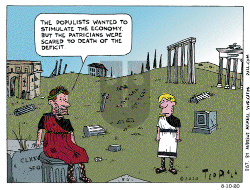 Ted Rall on Monday August 10, 2020 Comic Strip