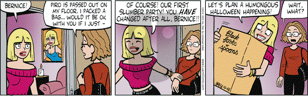 Luann on Saturday October 18, 2014 Comic Strip