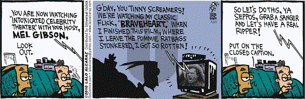 La Cucaracha on Wednesday July 21, 2010 Comic Strip