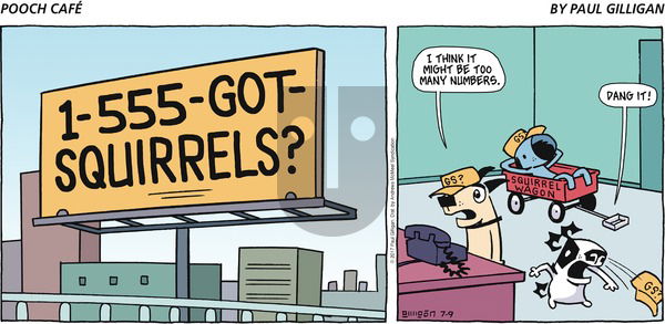 Pooch Cafe on Sunday July 9, 2017 Comic Strip