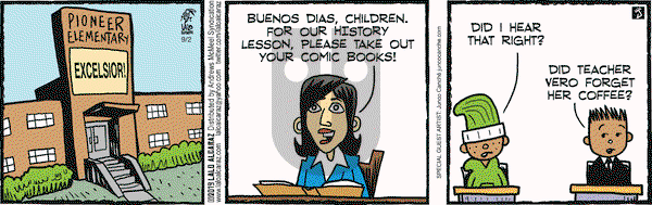 La Cucaracha on Monday September 2, 2019 Comic Strip