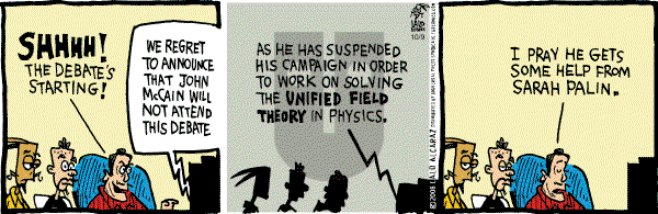 La Cucaracha on Thursday October 9, 2008 Comic Strip