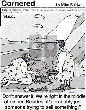 Cornered on Saturday March 29, 2008 Comic Strip