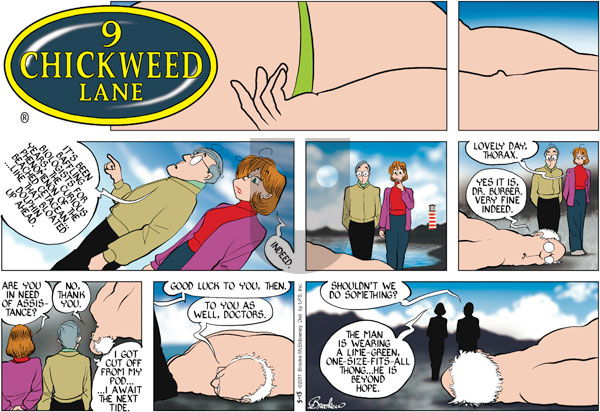 9 Chickweed Lane on Sunday May 15, 2011 Comic Strip