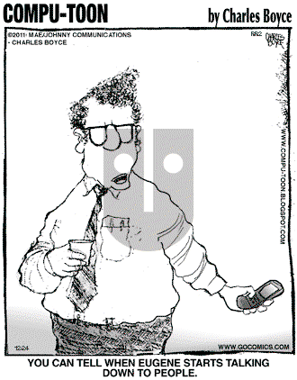 Compu-toon on Saturday December 24, 2011 Comic Strip