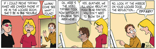 Luann on Monday September 12, 2005 Comic Strip