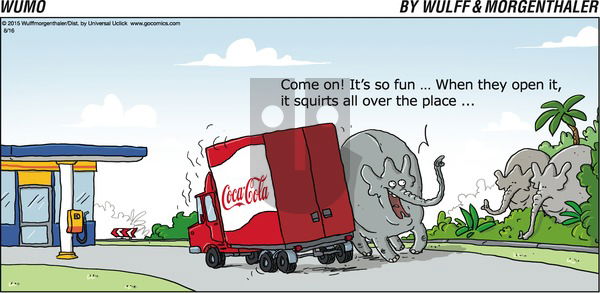 WuMo on Sunday August 16, 2015 Comic Strip