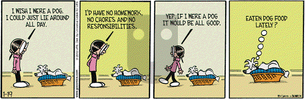 Grand Avenue on Saturday January 19, 2013 Comic Strip