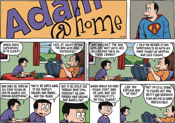 Adam@Home on Sunday November 13, 2011 Comic Strip