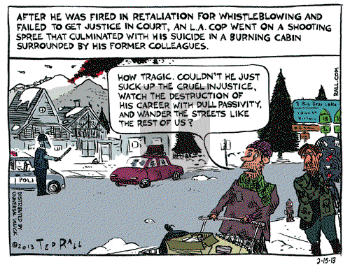 Ted Rall on Friday February 15, 2013 Comic Strip