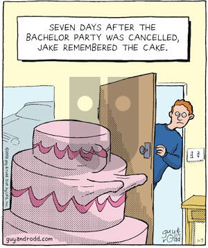 Brevity on Saturday March 29, 2008 Comic Strip