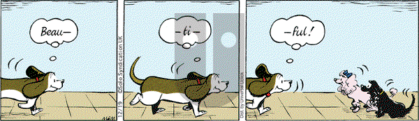 Fred Basset on Saturday December 19, 2015 Comic Strip