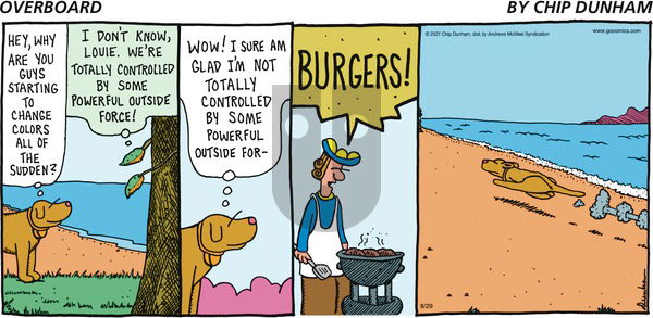 Overboard on Sunday August 29, 2021 Comic Strip