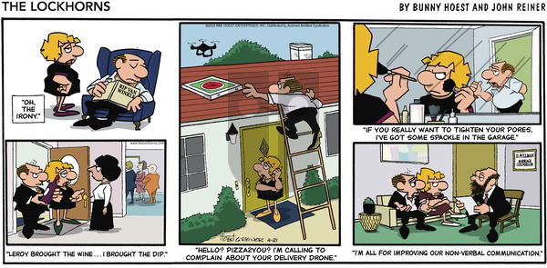 The Lockhorns - Sunday April 21, 2024 Comic Strip