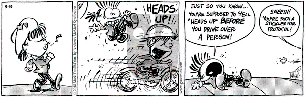 Heart of the City on Tuesday March 13, 2018 Comic Strip