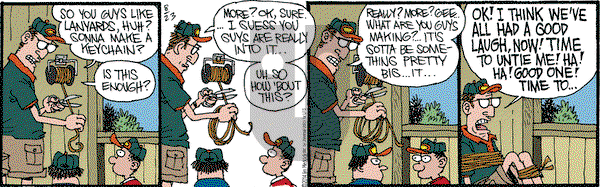 Monty on Saturday August 23, 2014 Comic Strip