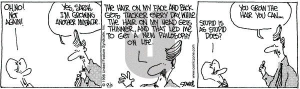 The Buckets on Saturday November 27, 1999 Comic Strip