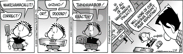 Rose is Rose on Monday January 24, 2005 Comic Strip
