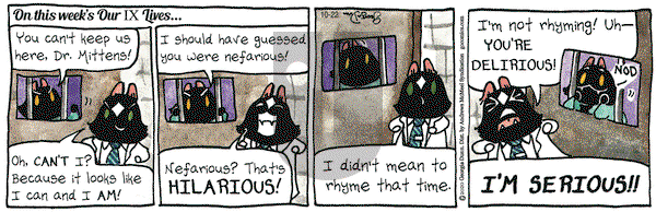 Breaking Cat News on Thursday October 22, 2020 Comic Strip