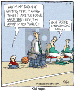 In the Bleachers - Friday November 24, 2006 Comic Strip