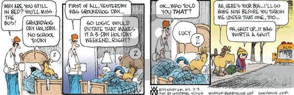 Non Sequitur on Monday February 3, 2014 Comic Strip