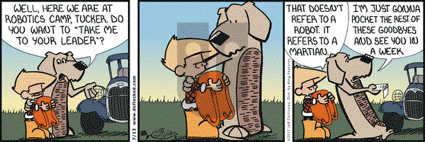 DeFlocked on Thursday July 13, 2017 Comic Strip