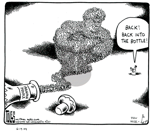 Tom Toles on Friday June 19, 2009 Comic Strip