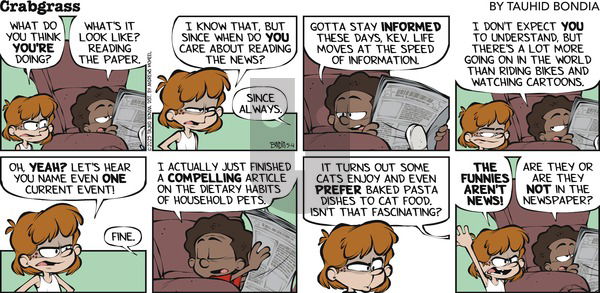 Crabgrass on Sunday May 4, 2025 Comic Strip