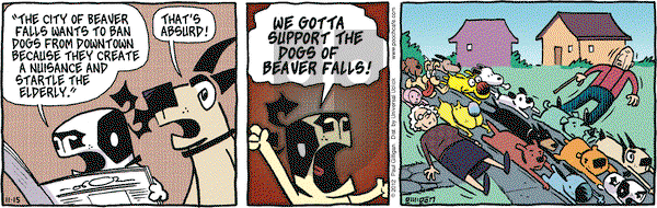 Pooch Cafe on Thursday November 15, 2012 Comic Strip